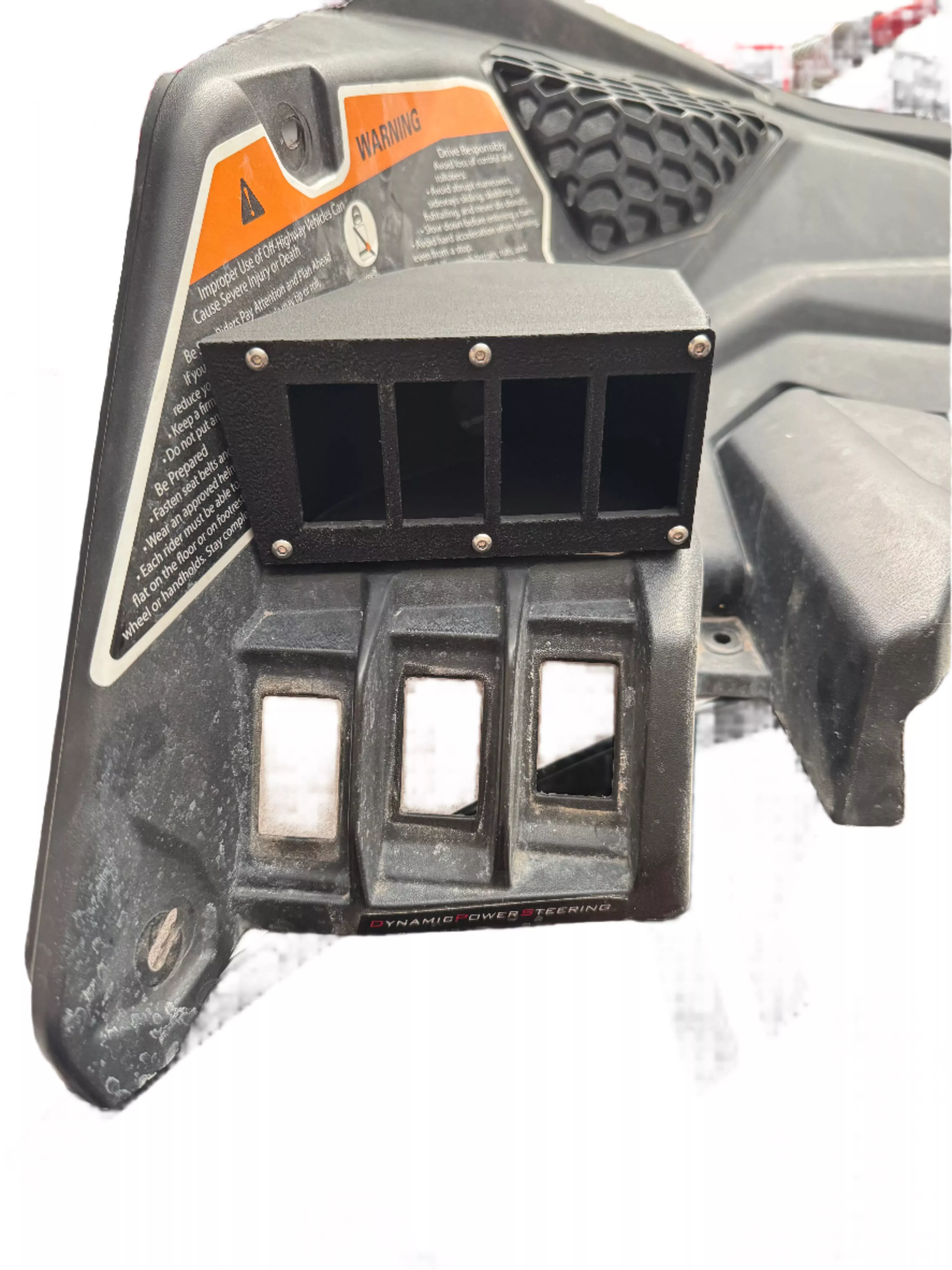 Can-Am X3 Accessory Add-On Switch Panel