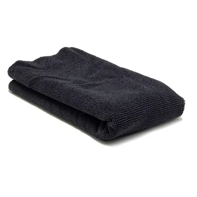 Cobra Carbon Black Edgeless Microfiber Polishing Cloth 16 x 16 Inch