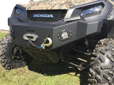 Honda Pioneer 1000 Front Bumper Brushguard with Winch Mount