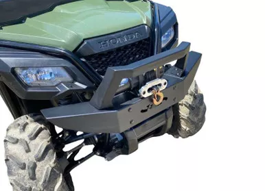 Honda Pioneer 500 / 520 Front Brush Guard Bumper with Winch Mount - Fits 2015-2025 Pioneer 500 & 520