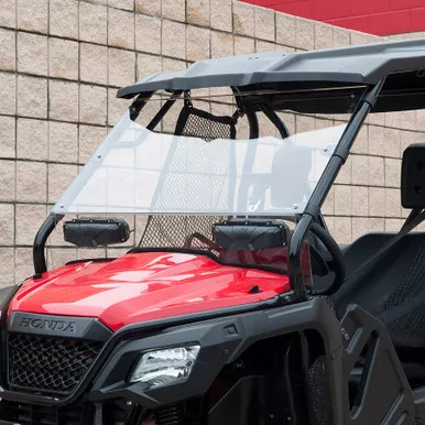 Honda Pioneer 500 Windshield with Versa-Vent (Scratch Resistant Poly)