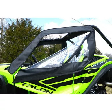 Honda Talon Full Soft Doors with Zipper - Seizmik