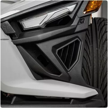 Plastic Bolt-On Gap Fillers for the Polaris Slingshot (Set of 2) (2020-2024)