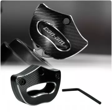 Premium Aluminum Key Cover with SlingMods Lanyard for the Can-Am Spyder (Single) (2008-2024)