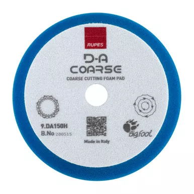 RUPES DA Blue Coarse Foam Pad - 6 Inch