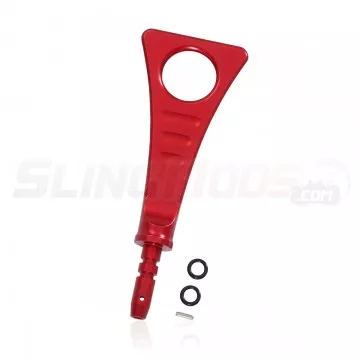 Show Chrome Extended Oil Dipstick Handle for the Polaris Slingshot (2020+)