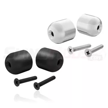 Show Chrome Handlebar End Weights for the Can-Am Spyder F3 / ST / RT (Pair) (2010-2023)
