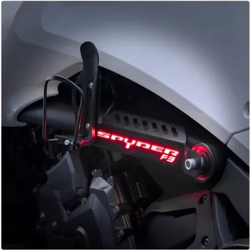 SpyderZone Left Side Drink Holder with Optional LED Backlight for the Can-Am Spyder F3