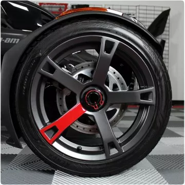 Tufskinz Peel & Stick Wheel Spoke Accent Kit for the Can-Am Ryker (3 Piece Kit) (2019-2022)