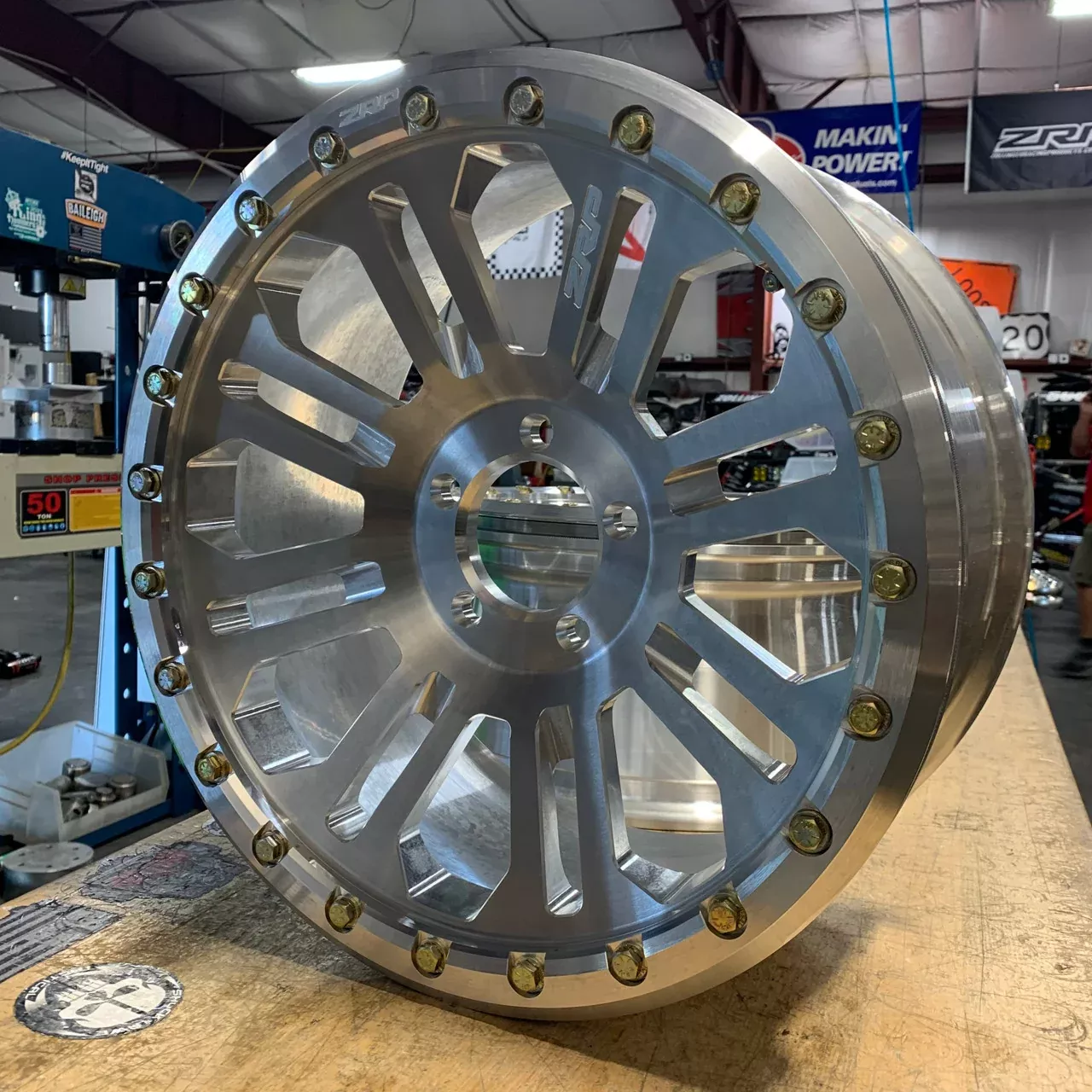ZRP APEX Wheel 17"x8" Forged Beadlock