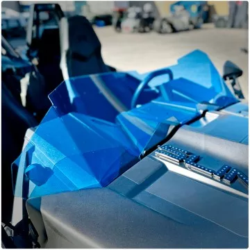 ZSW Colored Windshield for the Polaris Slingshot