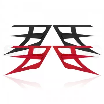 ZSW Dagger Front End Side Gap Filler Grilles for the Polaris Slingshot (Set of 2) (2015-19)