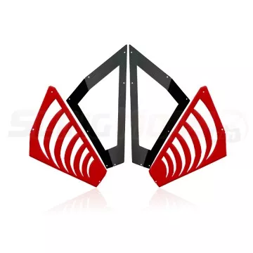 ZSW Kylo Side Hood Vents for the Polaris Slingshot (Pair)