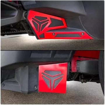 ZSW Peel & Stick Lower Rear End Accent Panels for the Polaris Slingshot (3 Pieces) (2015+)