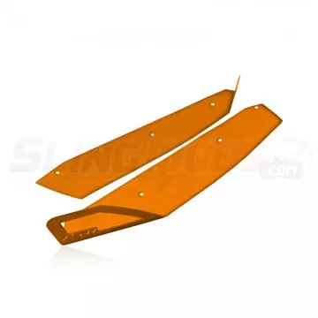 ZSW Smooth Series Front Splitter for the Polaris Slingshot (2 Piece Kit) (2015-2024)