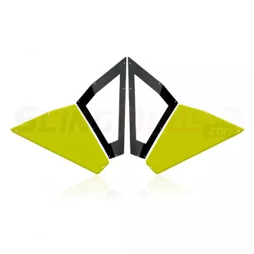 ZSW Smooth Side Hood Vents for the Polaris Slingshot (Pair)
