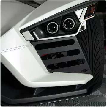ZSW Trio Front End Side Gap Filler Grilles for the Polaris Slingshot (Set of 2) (2015-19)