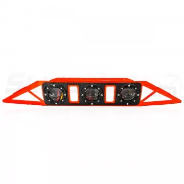 ZSW Triple Beam Front Bumper Lower LED Accent Trim for the Polaris Slingshot (2015-2024)